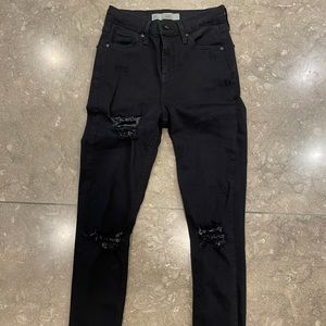 Topshop skinny jeans. Love them, but I own 2 pairs